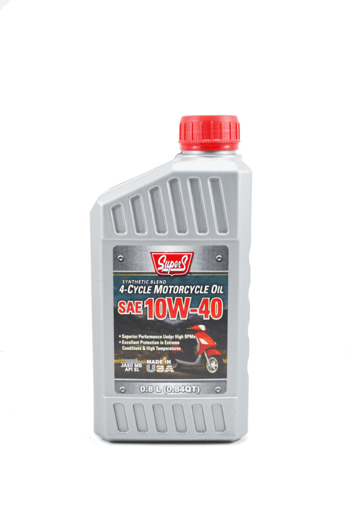 SuperS 4-CYCLE 10W-40 Motorcycle Oil