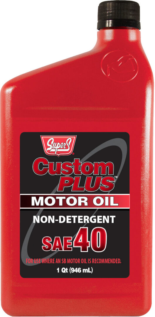 Custom Plus Non Detergent Motor Oil SAE 40
