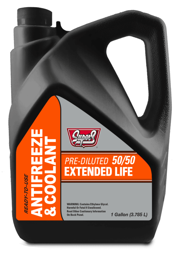 SuperS Extended Life Orange 50/50 Antifreeze