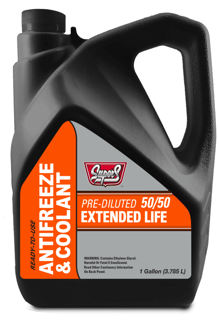 SuperS Extended Life Orange 50/50 Antifreeze
