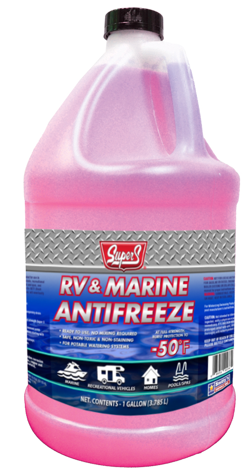 SuperS RV and Marine Antifreeze or Coolant
