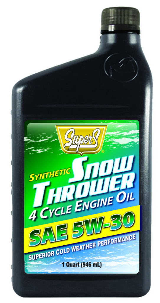SuperS Snow Thrower Synthetic 5W-30 Motorcycle Oil