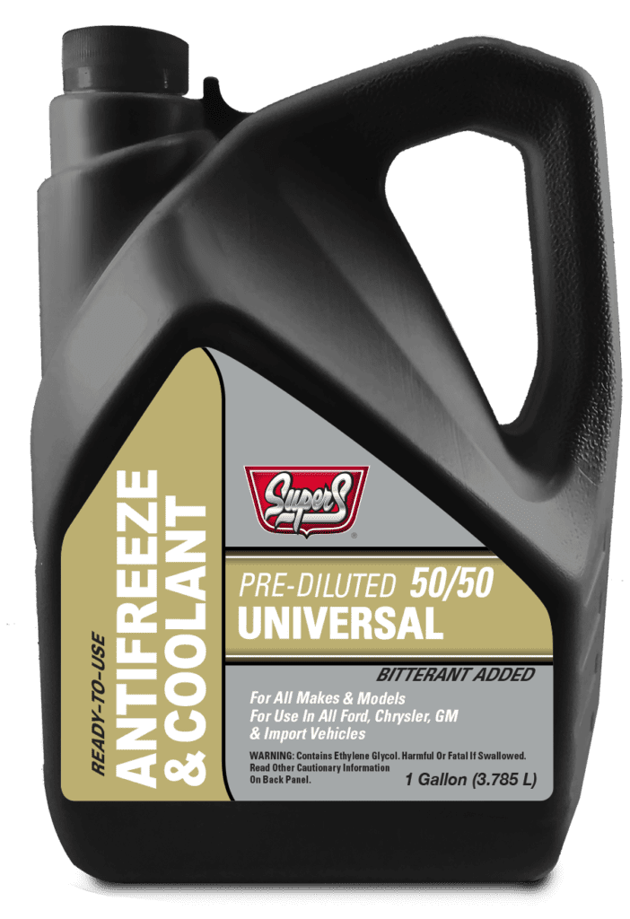 SuperS Global Universal Gold 50/50 Antifreeze or Coolant