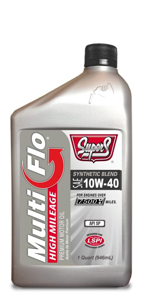 MultiFlo High Mileage 10W-40 Premium Motor Oil