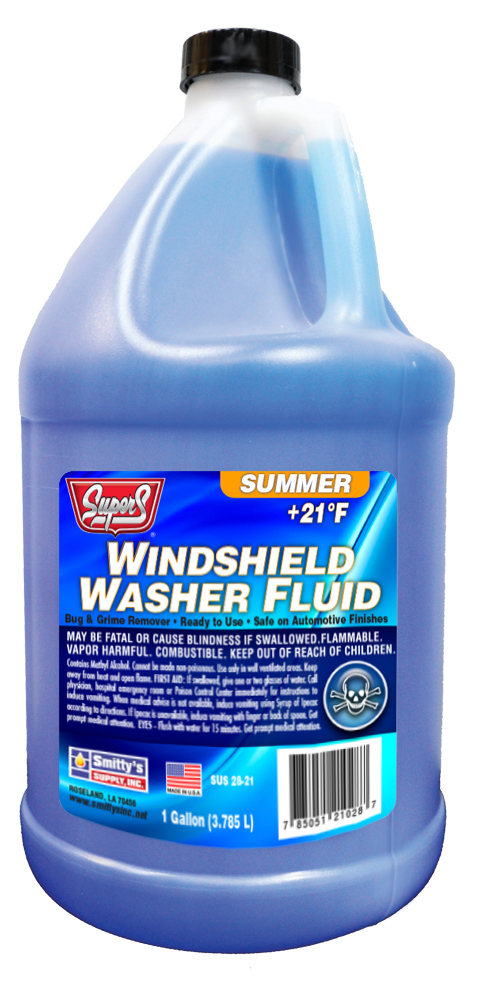 SuperS Summer+21F Windshield Washer Fluid