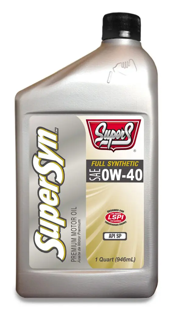 SuperSyn 0W-40 Premium Motor Oil