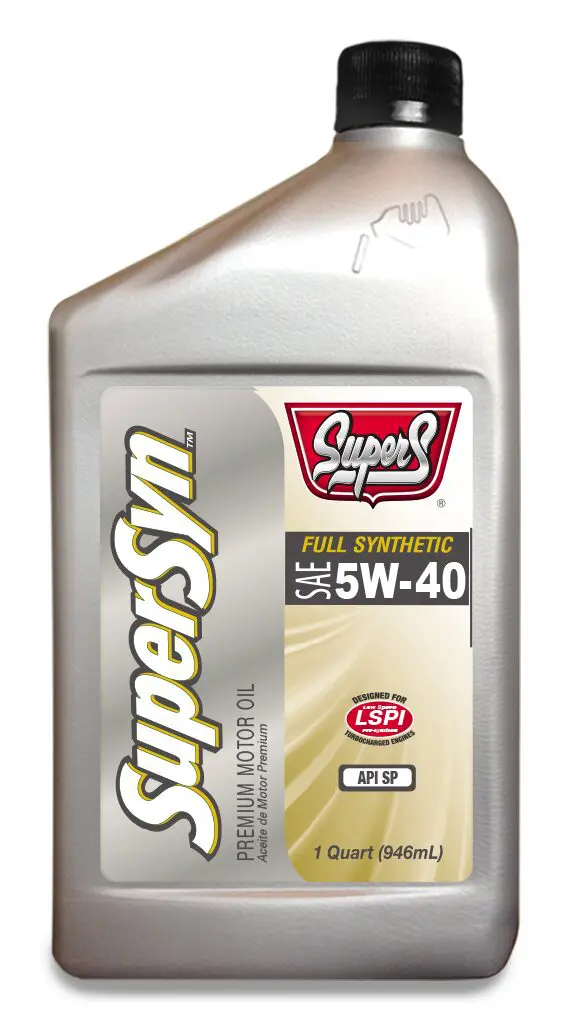 SuperSyn 5W-40 Premium Motor Oil