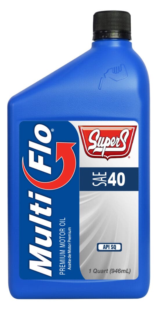 SUPER S MULTI-FLO SAE 40 SQ MOTOR OIL