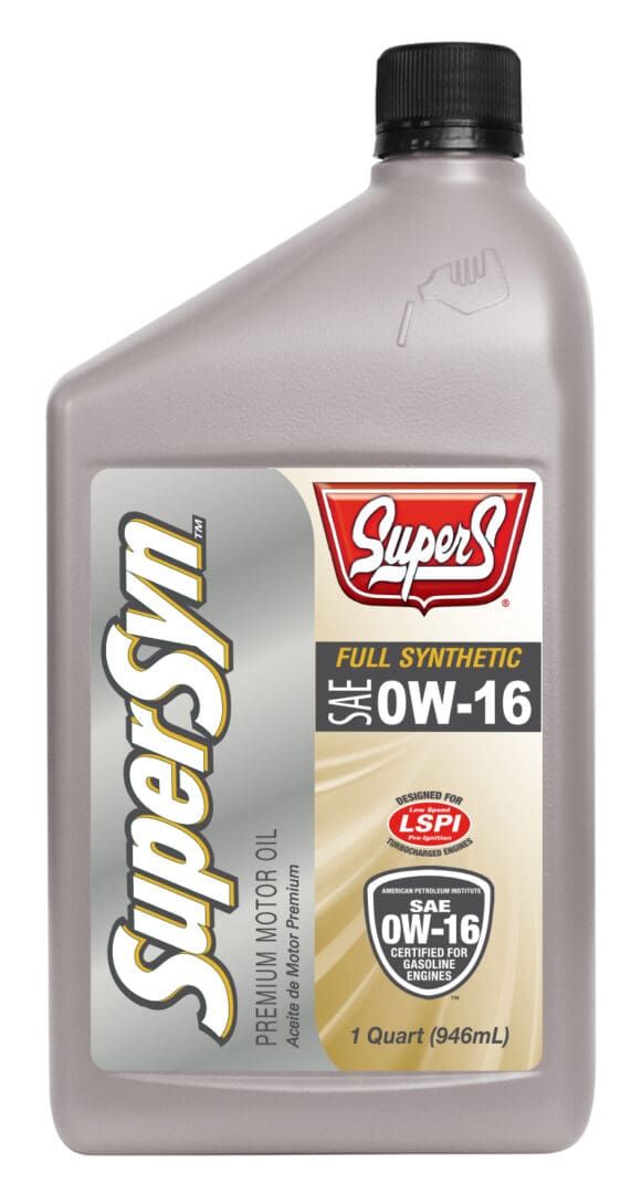 SUPER S SUPERSYN™ SAE 0W-16 SQ/GF-7B